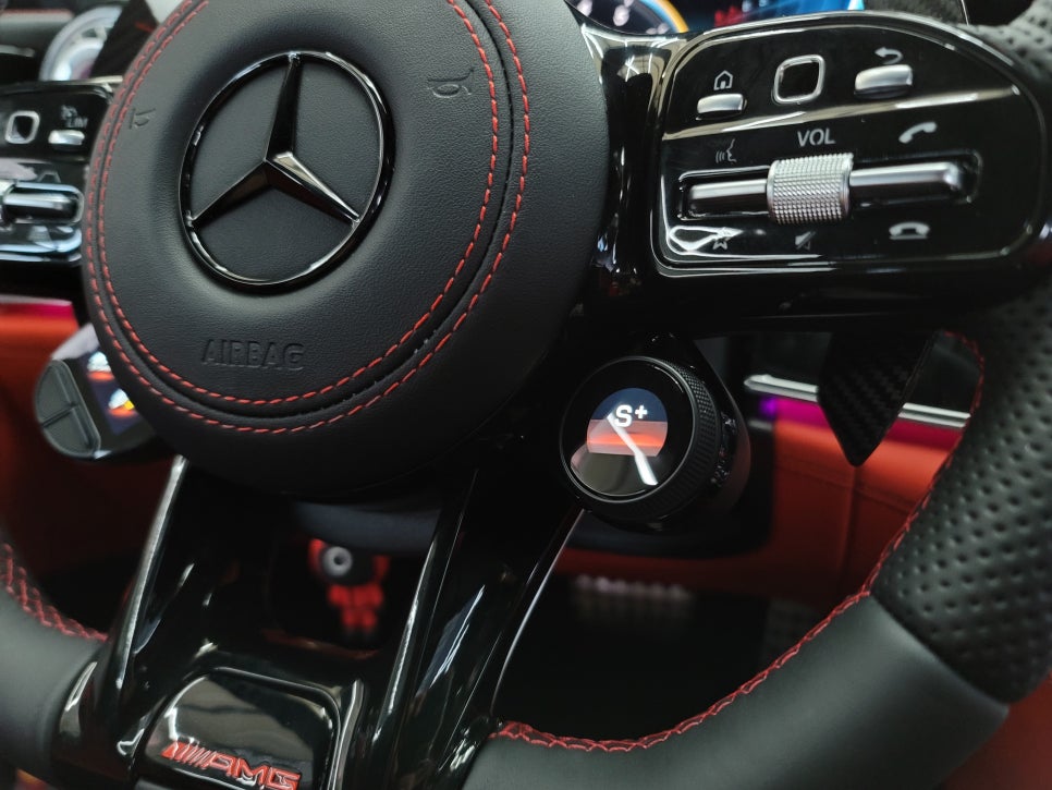 벤츠GT 43amg - 어질리티 셀렉트, 계기판 상단 엠비언트, 리어송풍구엠비언트