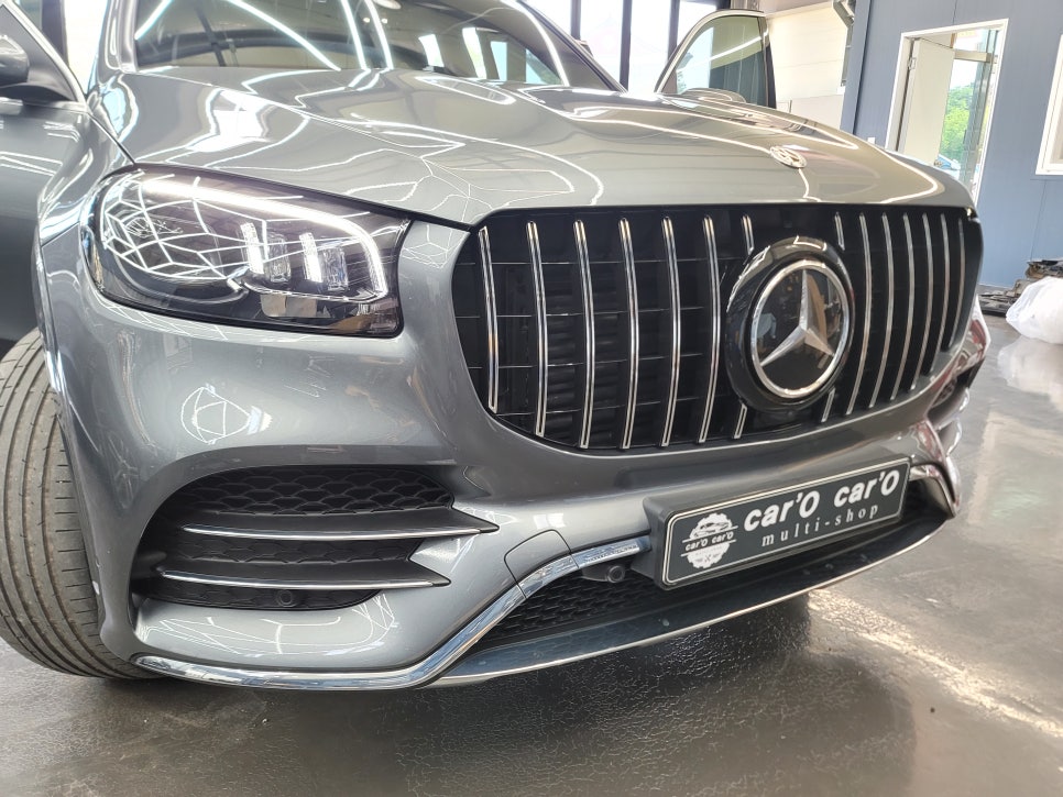 벤츠GLS400d - 세로그릴 / 안전지키미 3종 - 아이나비QDX7000+커넥티드프로+에코파워팩S12 그리고 광각미러