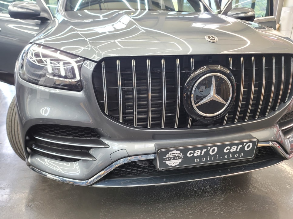 벤츠GLS400d - 세로그릴 / 안전지키미 3종 - 아이나비QDX7000+커넥티드프로+에코파워팩S12 그리고 광각미러