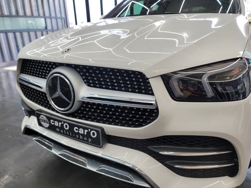 벤츠GLE350e - 세로 그릴, 옵틱 글라스 광각미러