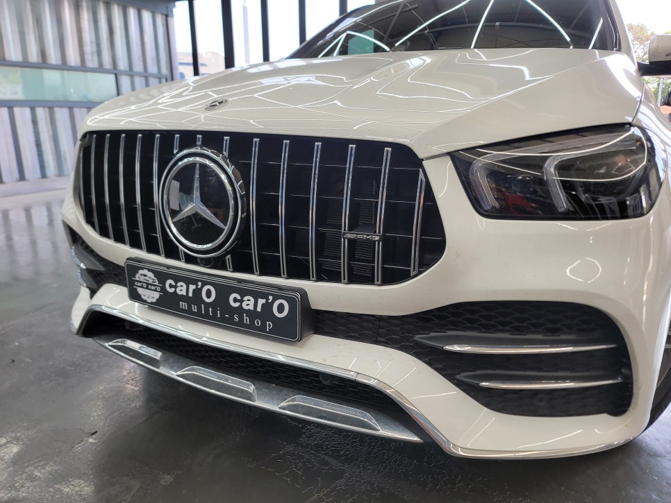 벤츠GLE350e - 세로 그릴, 옵틱 글라스 광각미러