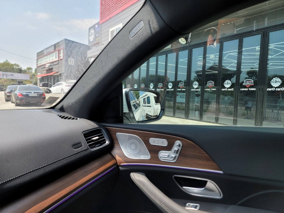 벤츠GLE350e - 세로 그릴, 옵틱 글라스 광각미러