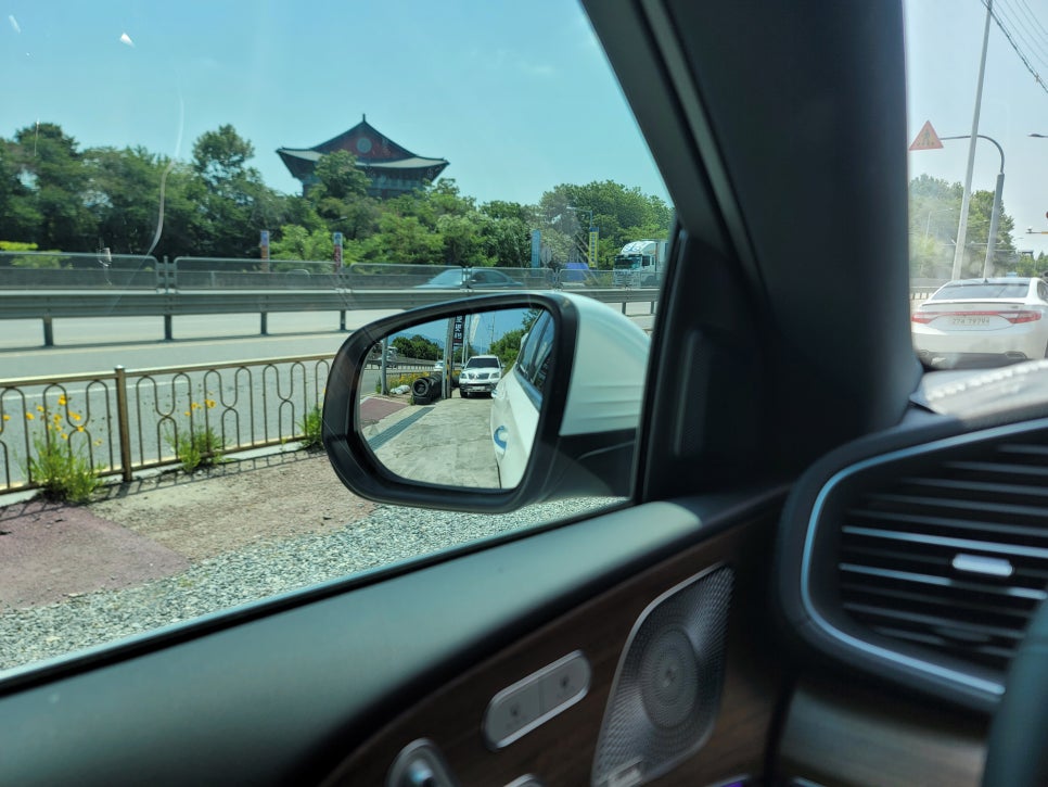 벤츠GLE350e - 세로 그릴, 옵틱 글라스 광각미러
