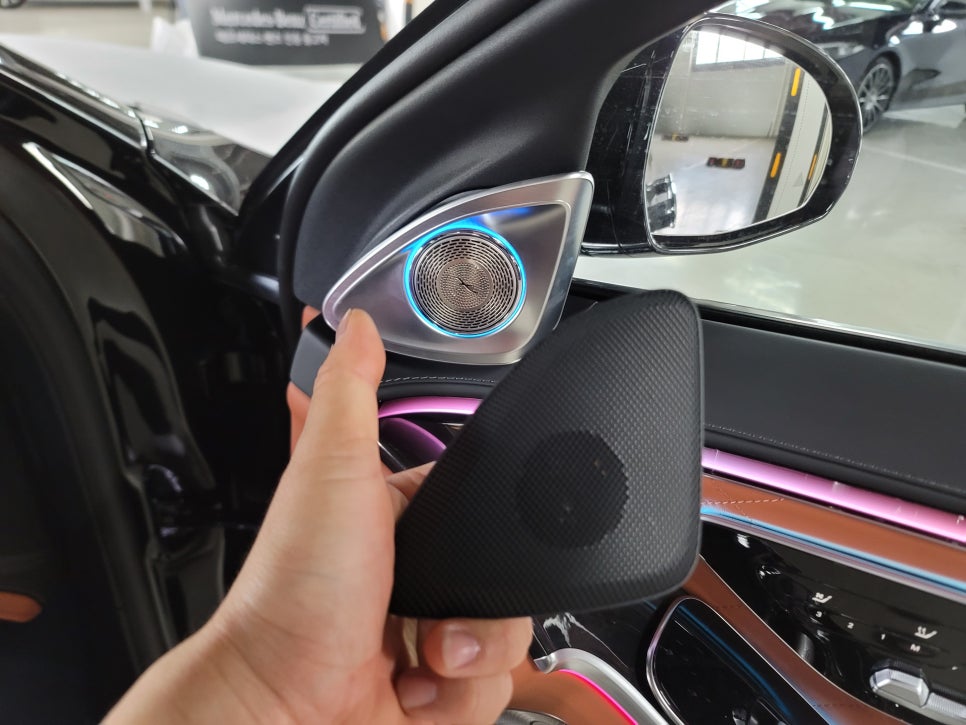 광주 카오카오 > 벤츠w223 s450 - 벤츠 순정 4D 부메스터 + 카비우스 모듈