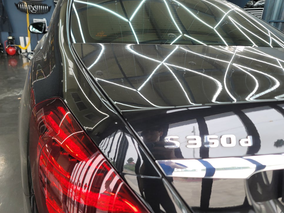 벤츠 후기형 S350d - 송풍구 엠비언트, 3D 부메스터, 미드레인지 커버