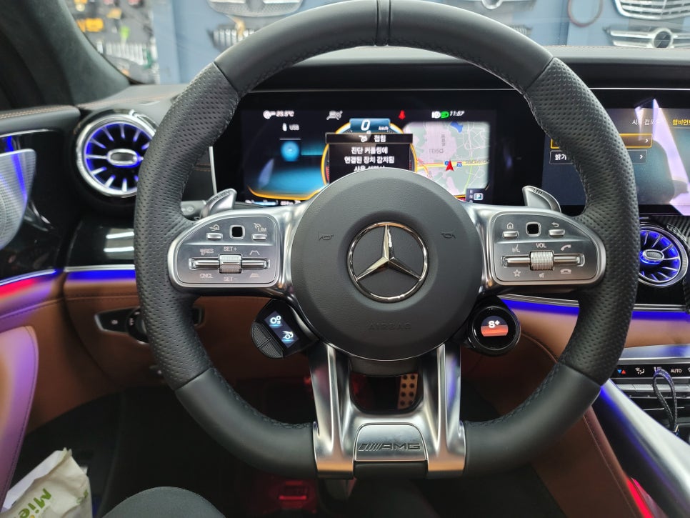 벤츠 GT43amg - 어질리티 셀렉트, 2열 송풍구 엠비언트