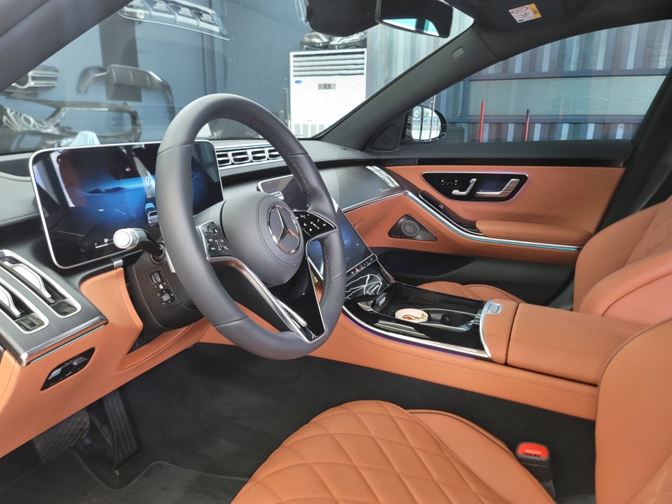 W223 S450 - 벤츠 순정 액티브 엠비언트 "4가지 멀티컬러 확장~~ "