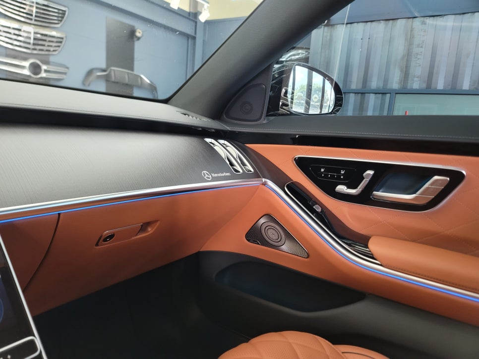 W223 S450 - 벤츠 순정 액티브 엠비언트 "4가지 멀티컬러 확장~~ "