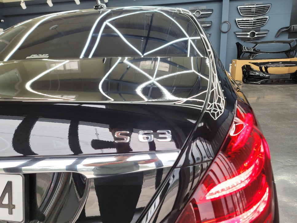 벤츠S63amg - 63색 송풍구 엠비언트, 3D부메스터 " 실내의 꽃을 피우다~ "