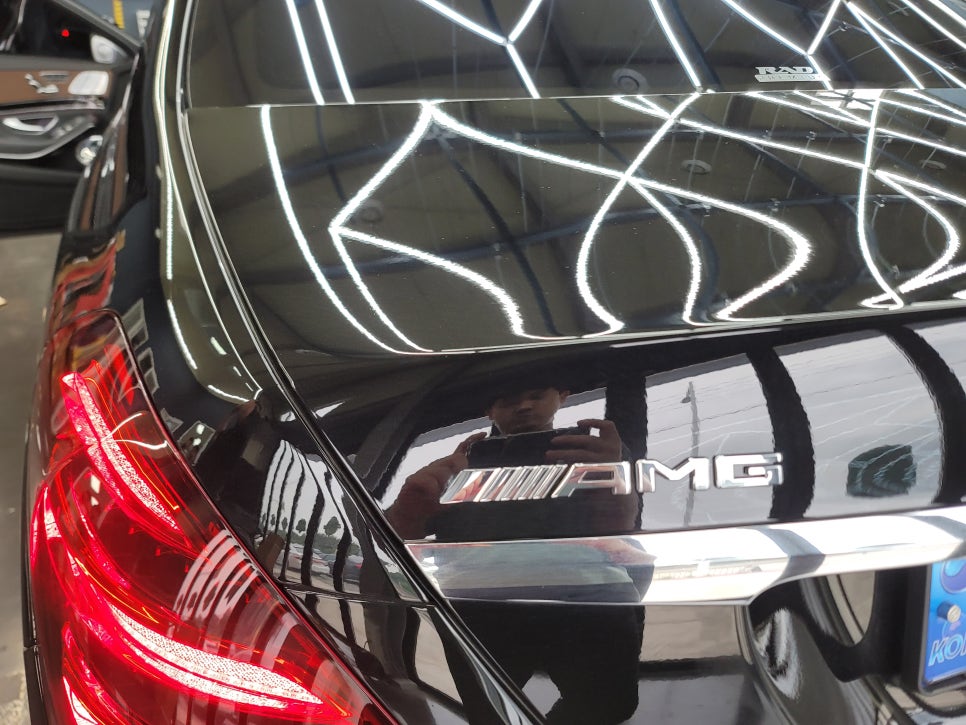 벤츠S63amg - 63색 송풍구 엠비언트, 3D부메스터 " 실내의 꽃을 피우다~ "