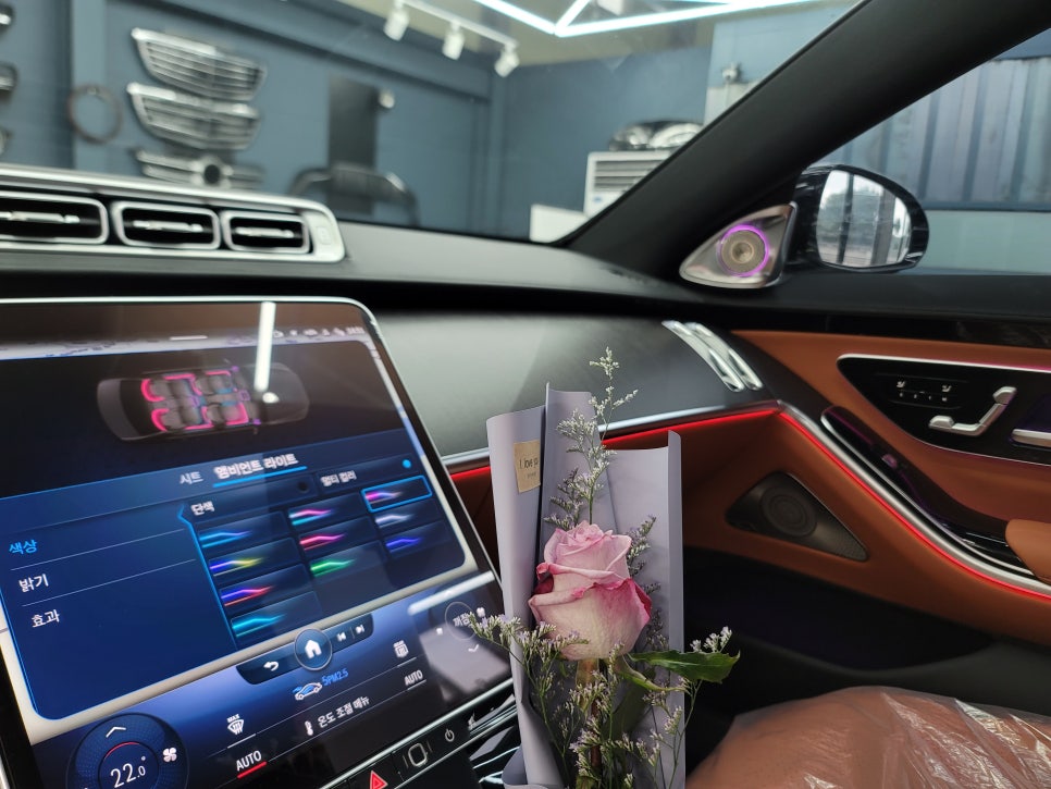 벤츠W223 S400d - 카비우스 4D 부메스터