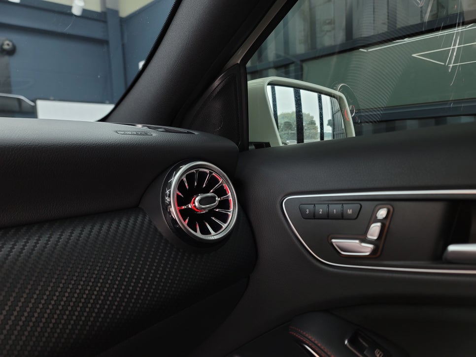 벤츠A45amg - 송풍구 엠비언트, 코딩 할성화, 커맨드사용