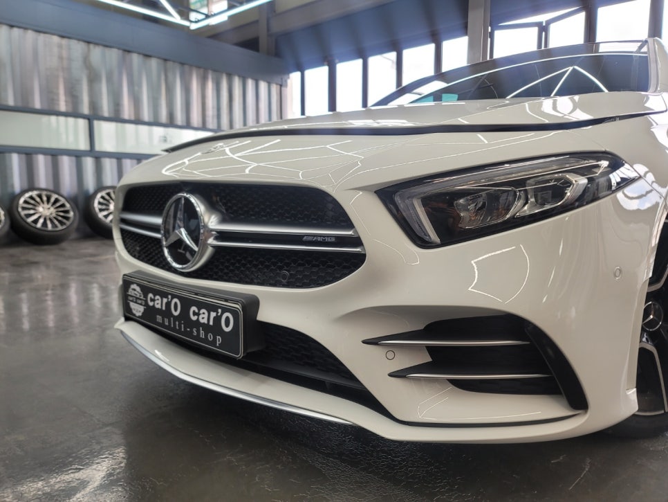 벤츠 A35amg - 세로그릴
