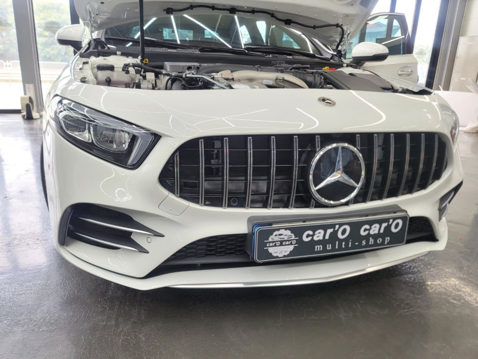 벤츠 A35amg - 세로그릴