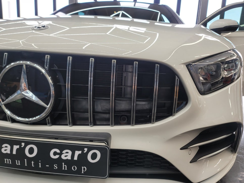 벤츠 A35amg - 세로그릴