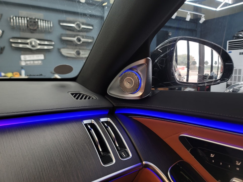벤츠S400d - 벤츠 순정4D 부메스터 & 엠비언트