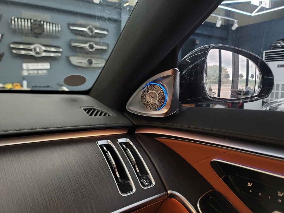 벤츠S400d - 벤츠 순정4D 부메스터 & 엠비언트