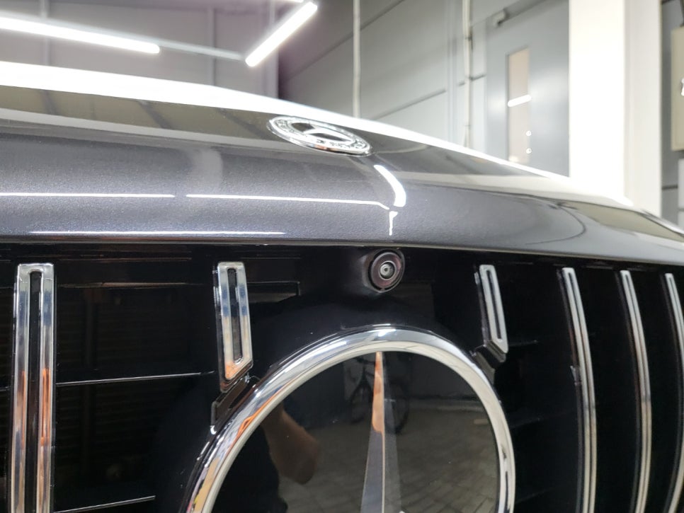 벤츠 페이스리프트 CLS450 - 스타그릴에서 세로그릴로 교체 !!!