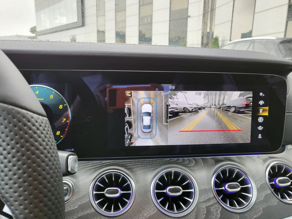 벤츠 페이스리프트 CLS450 - 스타그릴에서 세로그릴로 교체 !!!