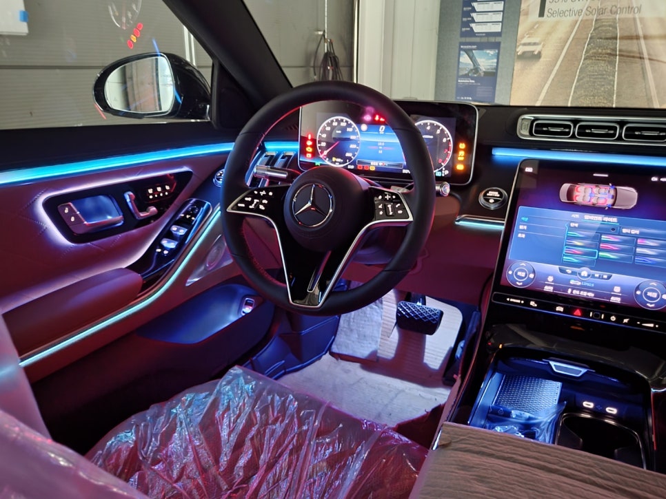 벤츠 S450 = 액티브 엠비언트 ( 카비우스 제품 )