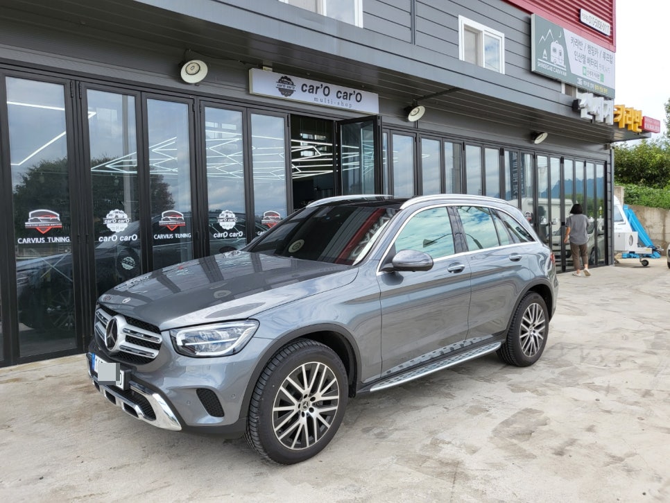 벤츠 GLC300 - 카비우스 송풍구 & 부메스터 SET 시공