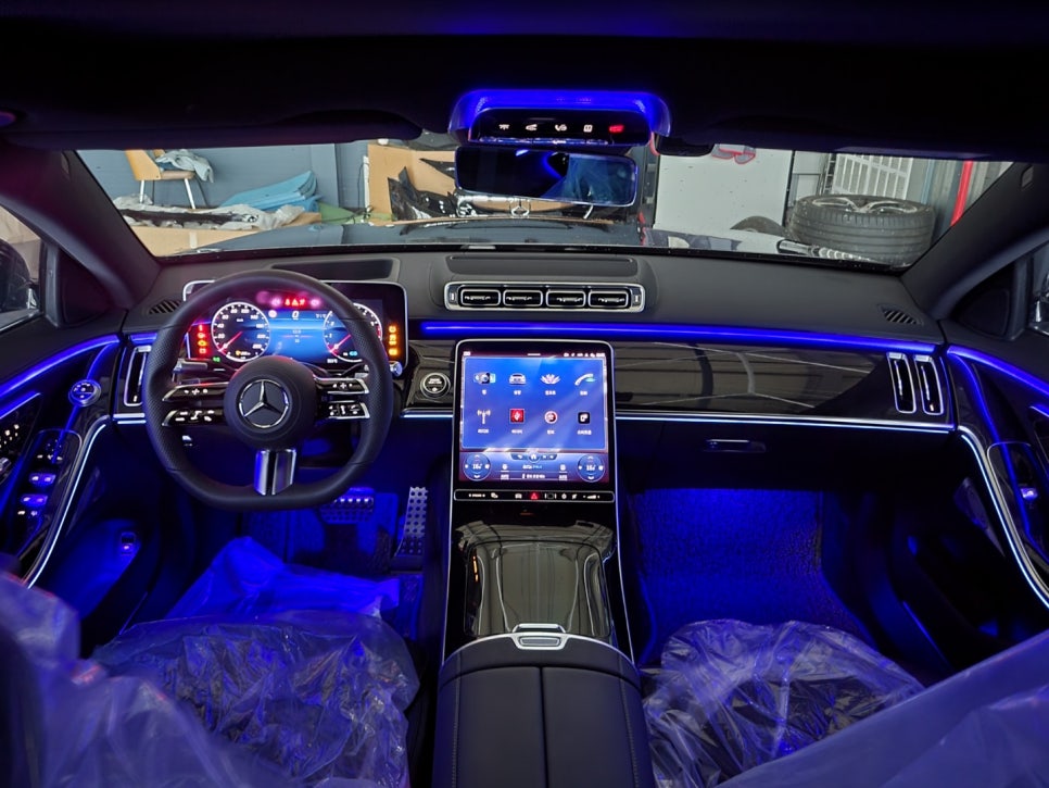 벤츠W223 S500 - 액티브 엠비언트 " 이게 바로 벤츠 엠비언트지~"