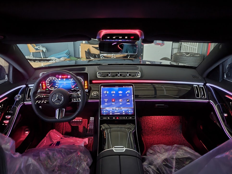 벤츠W223 S500 - 액티브 엠비언트 " 이게 바로 벤츠 엠비언트지~"