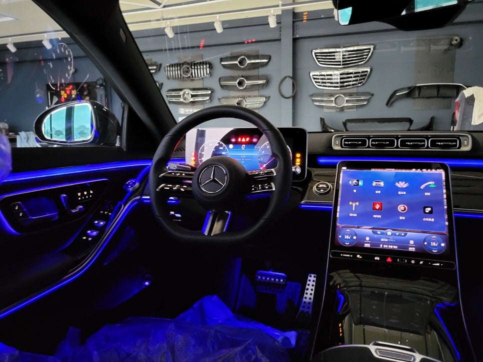 벤츠W223 S500 - 액티브 엠비언트 " 이게 바로 벤츠 엠비언트지~"