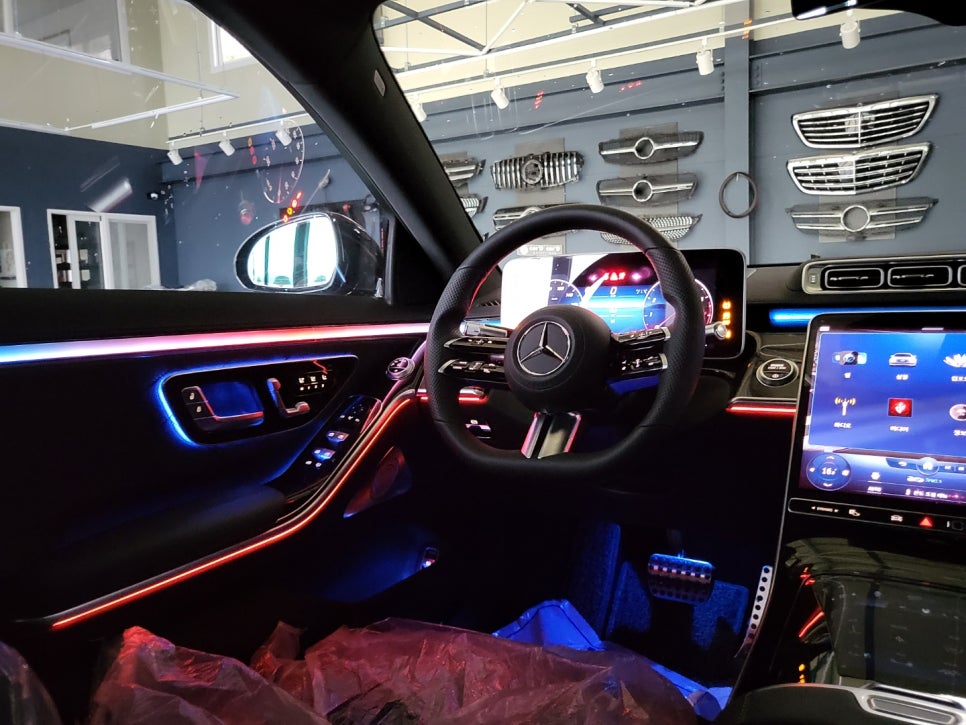 벤츠W223 S500 - 액티브 엠비언트 " 이게 바로 벤츠 엠비언트지~"