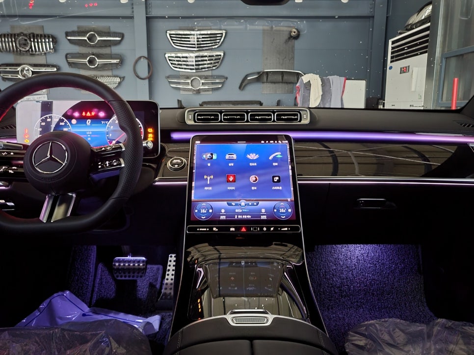벤츠W223 S500 - 액티브 엠비언트 " 이게 바로 벤츠 엠비언트지~"