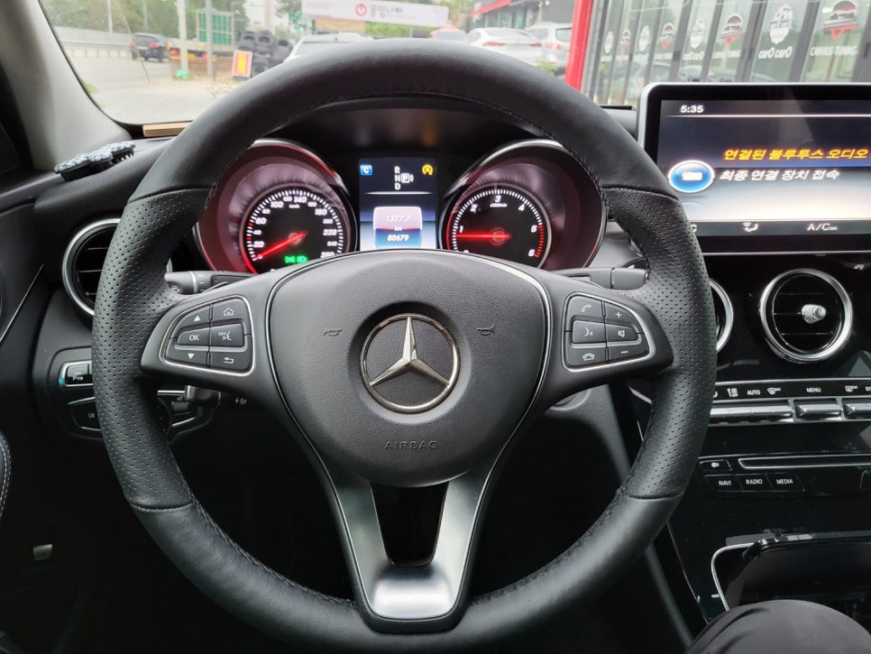 벤츠 C220d - 핸들 열선 " 겨울나기 준비 시작~ "