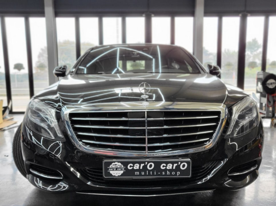 벤츠 전기형 S500 컨버전 - 후기형 S65amg 바디킷 / 20인치 마차휠까지 교체 !!
