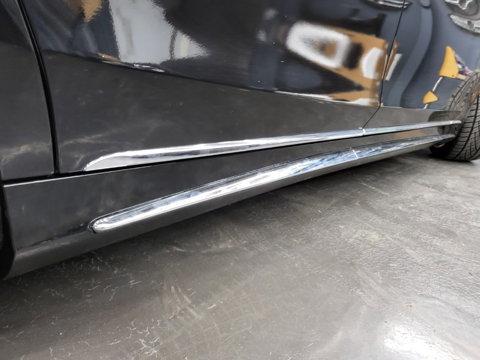 벤츠 전기형 S500 컨버전 - 후기형 S65amg 바디킷 / 20인치 마차휠까지 교체 !!