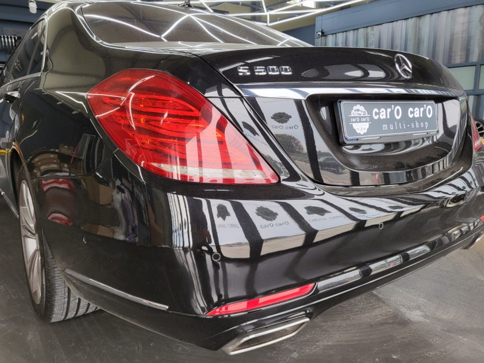 벤츠 전기형 S500 컨버전 - 후기형 S65amg 바디킷 / 20인치 마차휠까지 교체 !!
