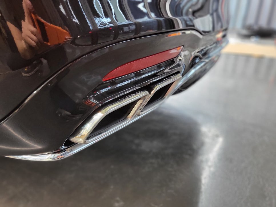 벤츠 전기형 S500 컨버전 - 후기형 S65amg 바디킷 / 20인치 마차휠까지 교체 !!