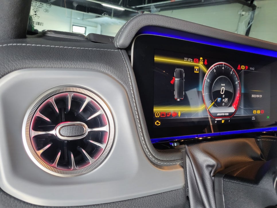 벤츠G63amg - 송풍구 엠비언트 " 벤츠순정엠비언트"