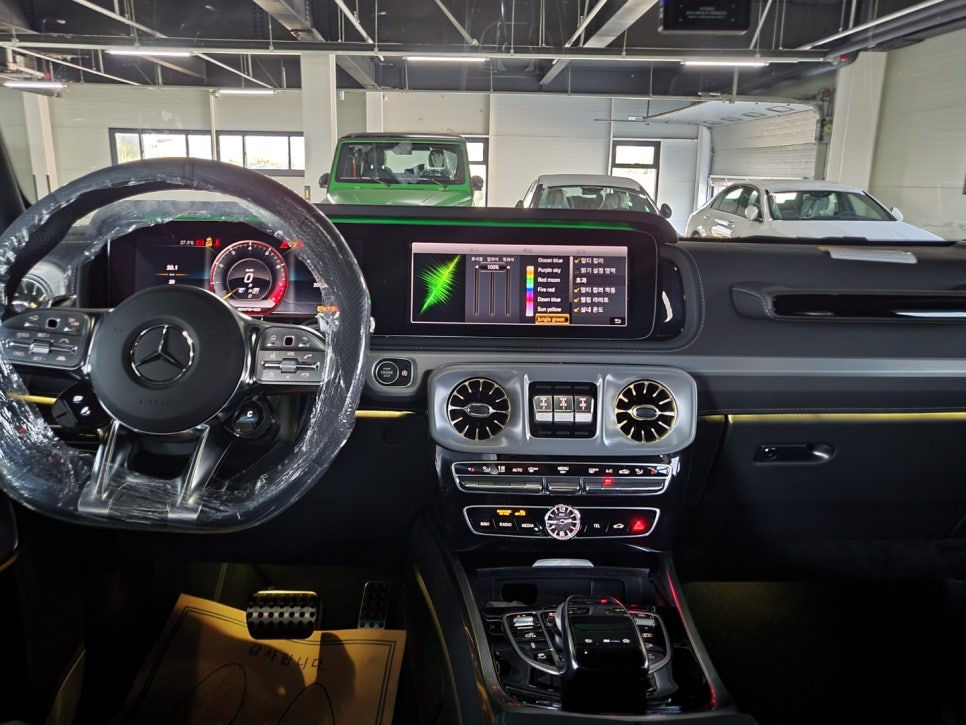 벤츠G63amg - 송풍구 엠비언트 " 벤츠순정엠비언트"