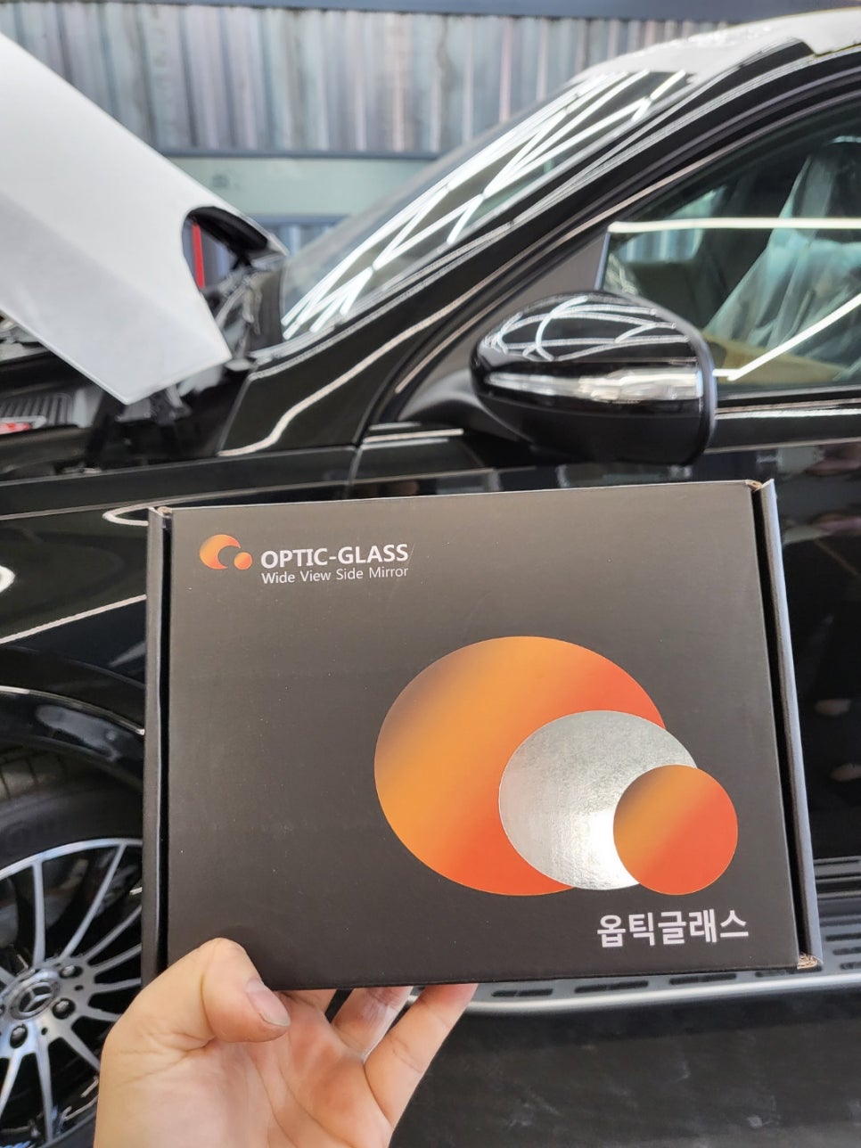 벤츠 gle400d - 세로그릴 & 옵틱글라스 광각미러
