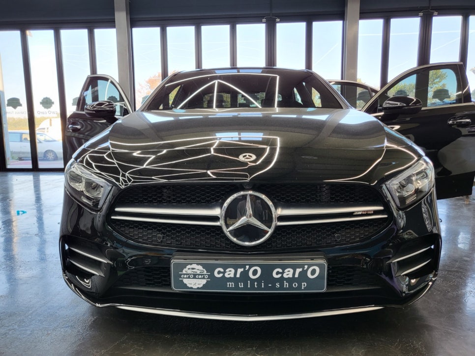 벤츠 A35amg - 통풍시트 " 알칸타라시트여도 시공이 가능합니다 "