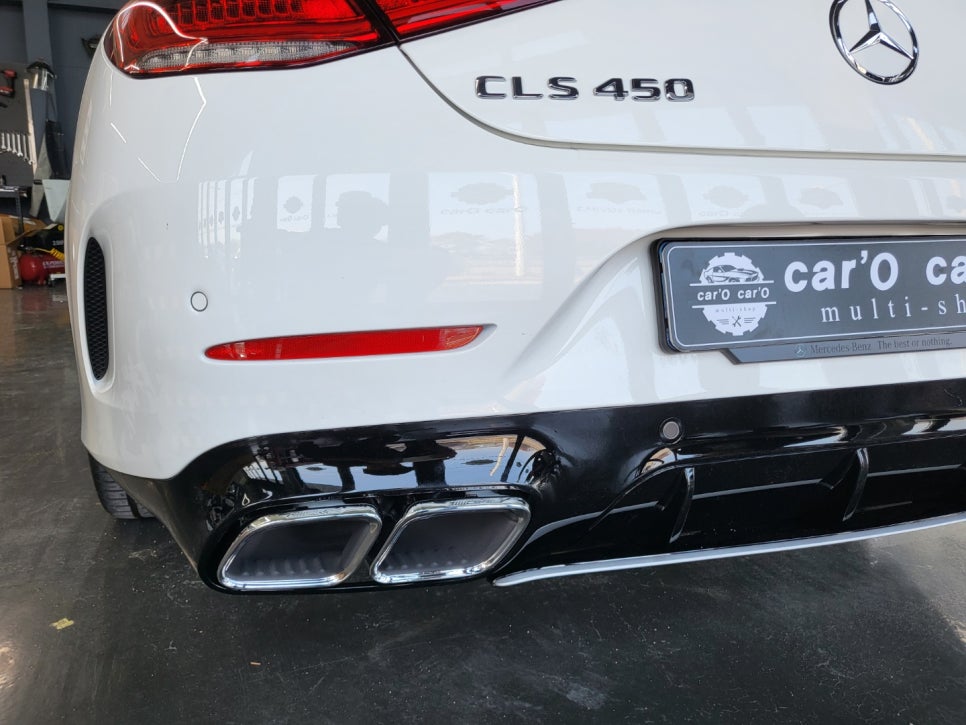 벤츠 CLS450 - 63amg 디퓨저, 카본 스포일러, 카본 사이드미러