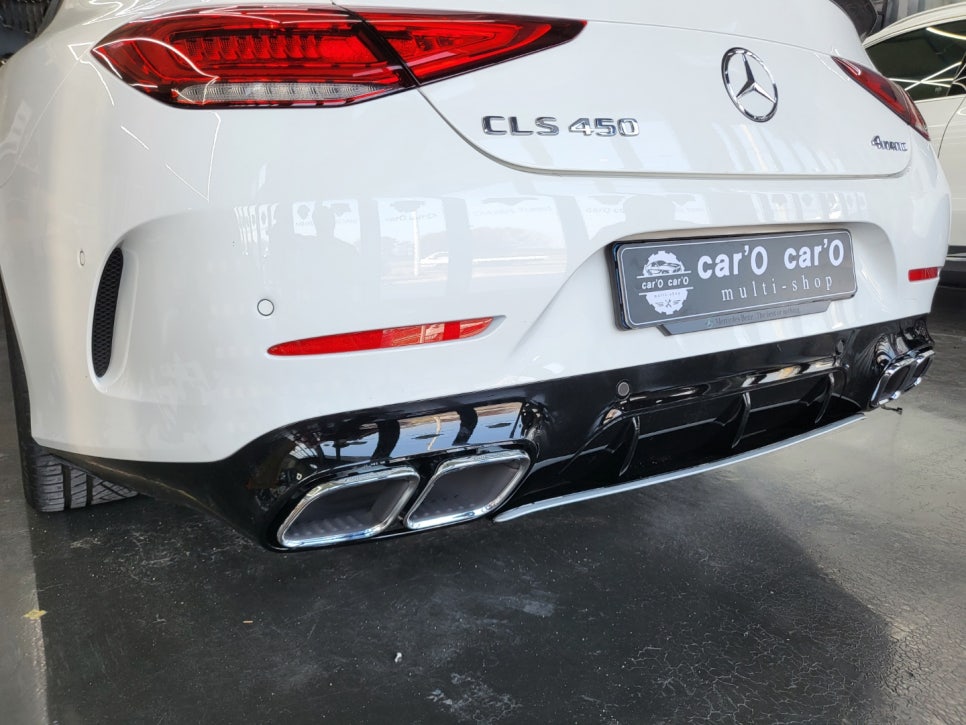 벤츠 CLS450 - 63amg 디퓨저, 카본 스포일러, 카본 사이드미러