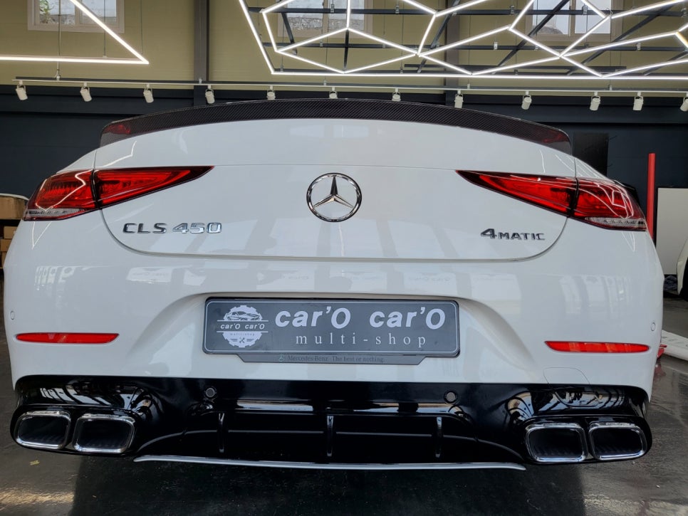 벤츠 CLS450 - 63amg 디퓨저, 카본 스포일러, 카본 사이드미러