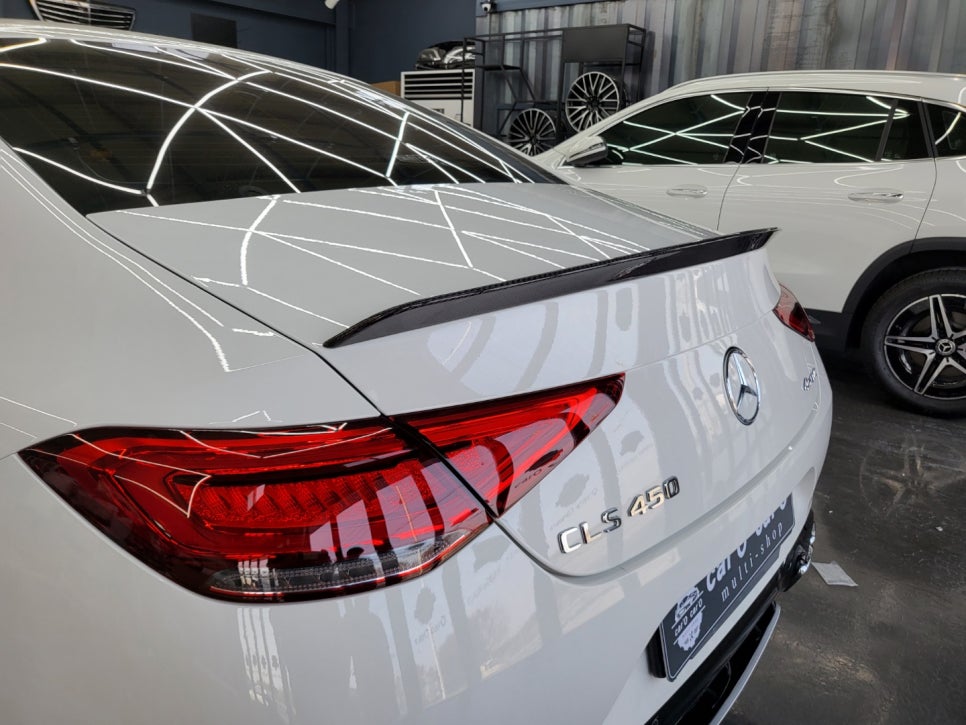 벤츠 CLS450 - 63amg 디퓨저, 카본 스포일러, 카본 사이드미러