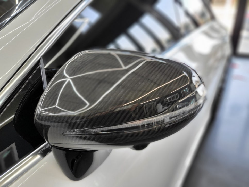 벤츠 CLS450 - 63amg 디퓨저, 카본 스포일러, 카본 사이드미러
