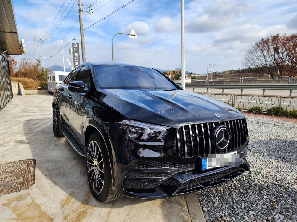 벤츠 GLE400d - 세로그릴
