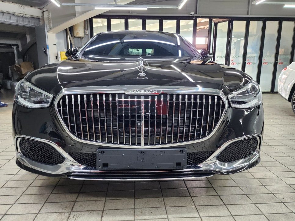 벤츠 S580마이바흐 - S680 하단 크롬 몰딩으로 럭셔리 업그레이드!