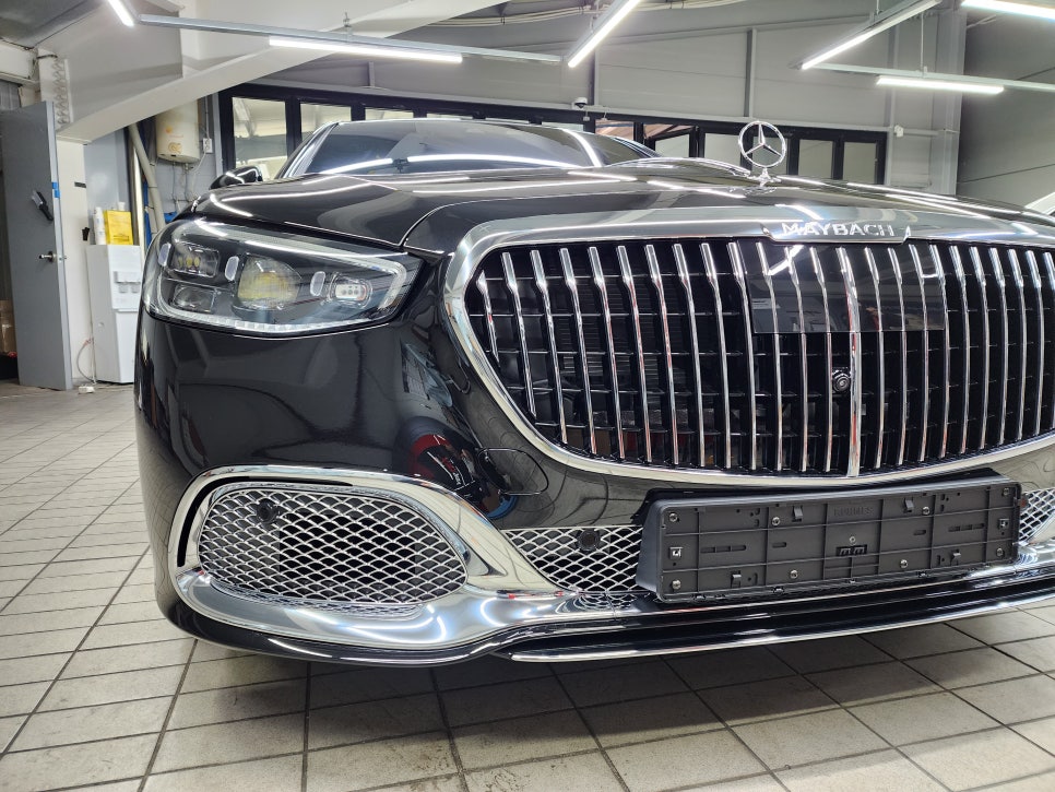 벤츠 S580마이바흐 - S680 하단 크롬 몰딩으로 럭셔리 업그레이드!