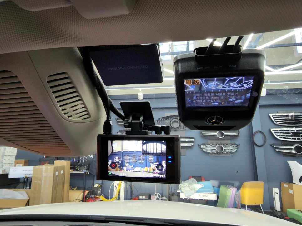 벤츠 S400d - 순정 4d부메스터, 아이나비 qxd8000, 커넥티드프로, 에코파워팩 s12