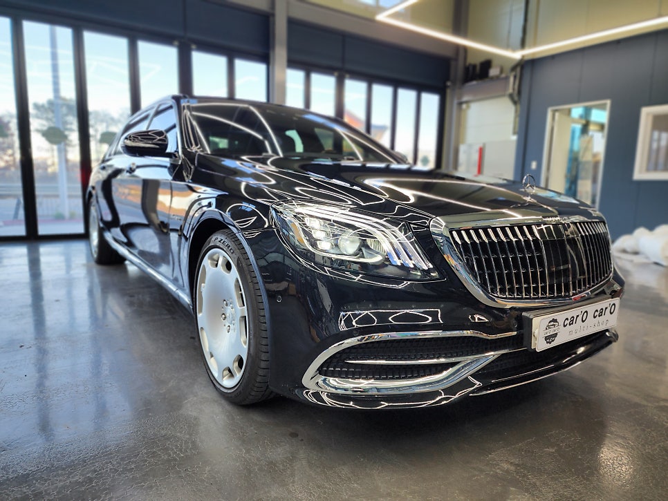 벤츠S클래스 전기형 마이바흐 -> 후기형으로 변신 !! 애프터제품시공