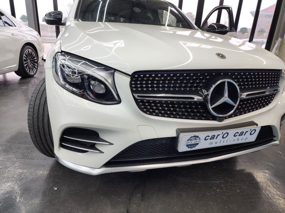 벤츠 GLC250 - 세로그릴은 진리죠~~ 안하시면 후회합니다!!